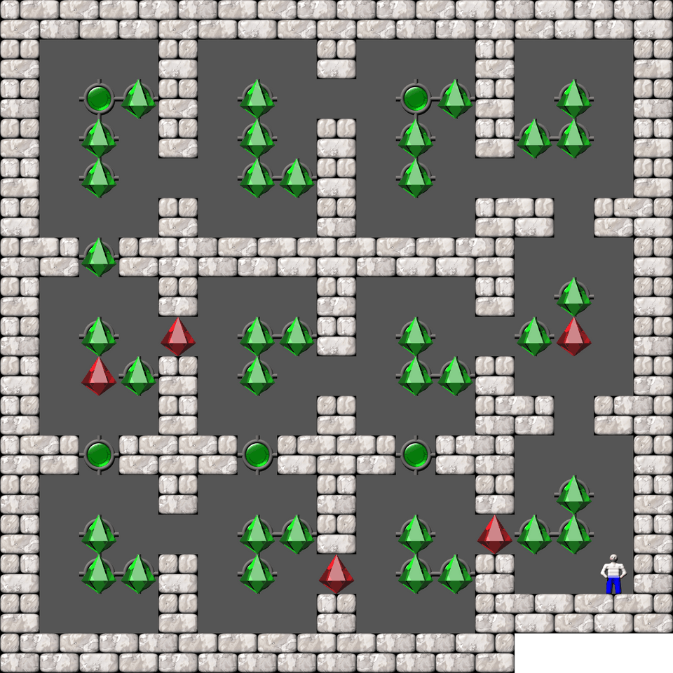 Sokoban Mass Remodel level 404